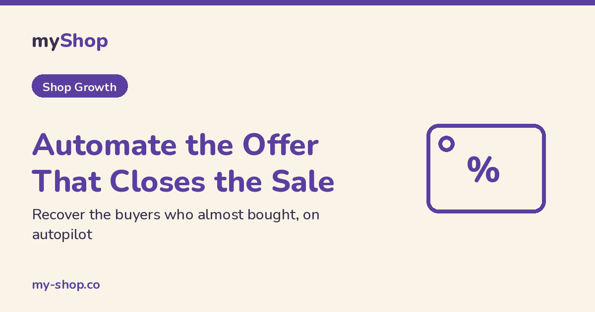 Etsy Interested-Shopper Offers: Automate the Nudge That Closes Sales